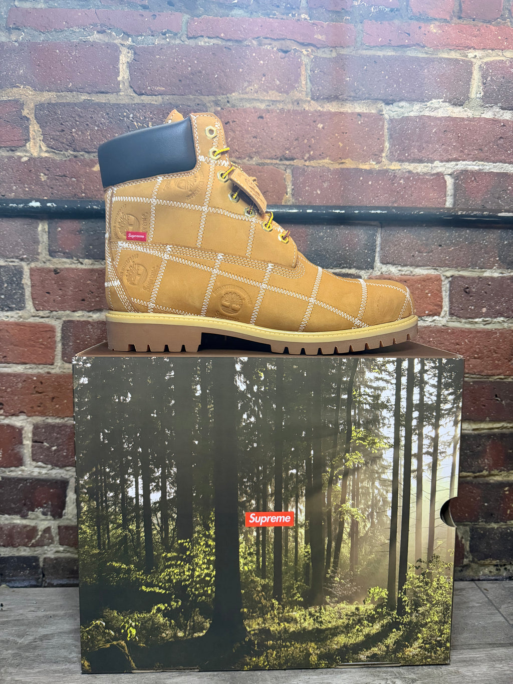 Supreme®/Timberland® Patchwork 6" Premium Waterproof Boot